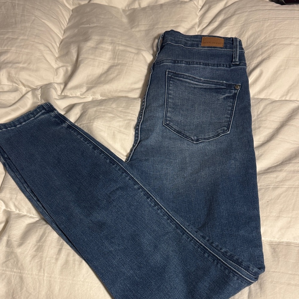 Judy Blue Women's Skinny Jeans - Dark Blue